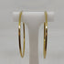 Orecchini oro 18 kt Donna cerchio liscio 3,70 gr | Gioiellitosti.it